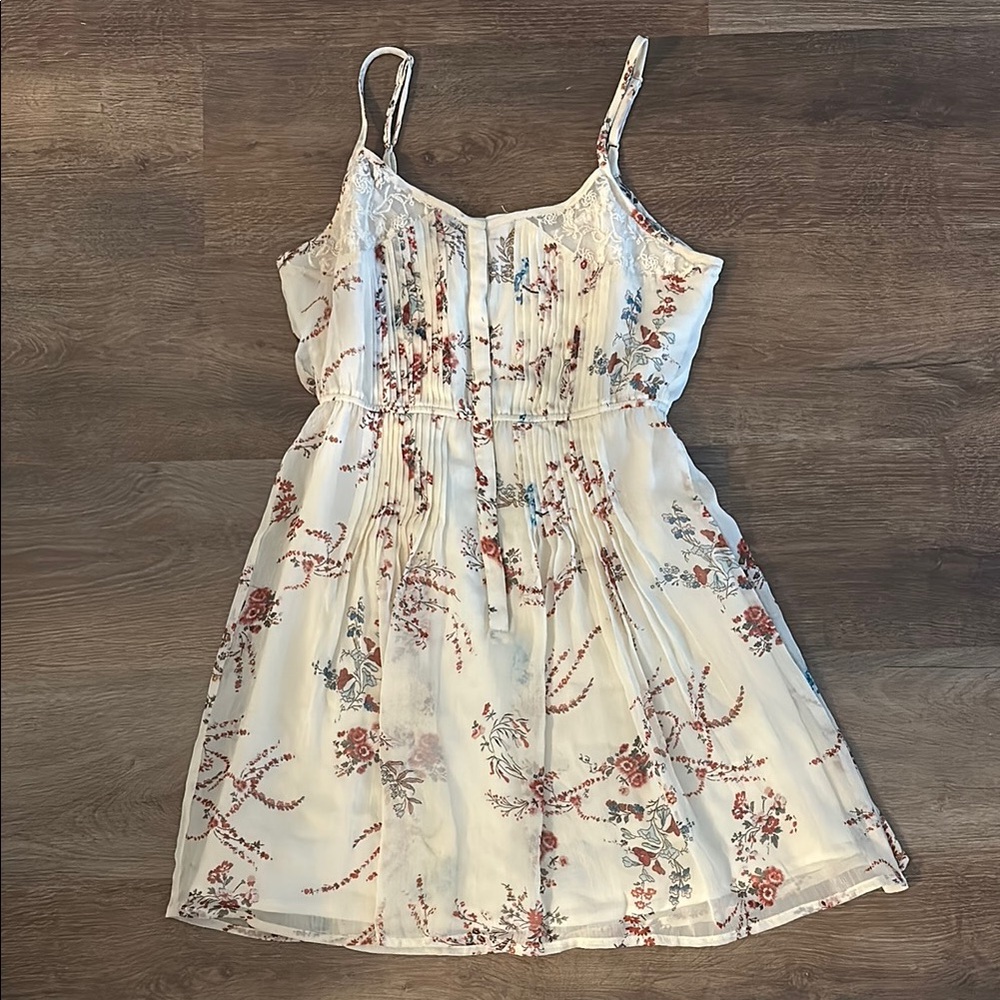 Floral Spaghetti Strap Dress